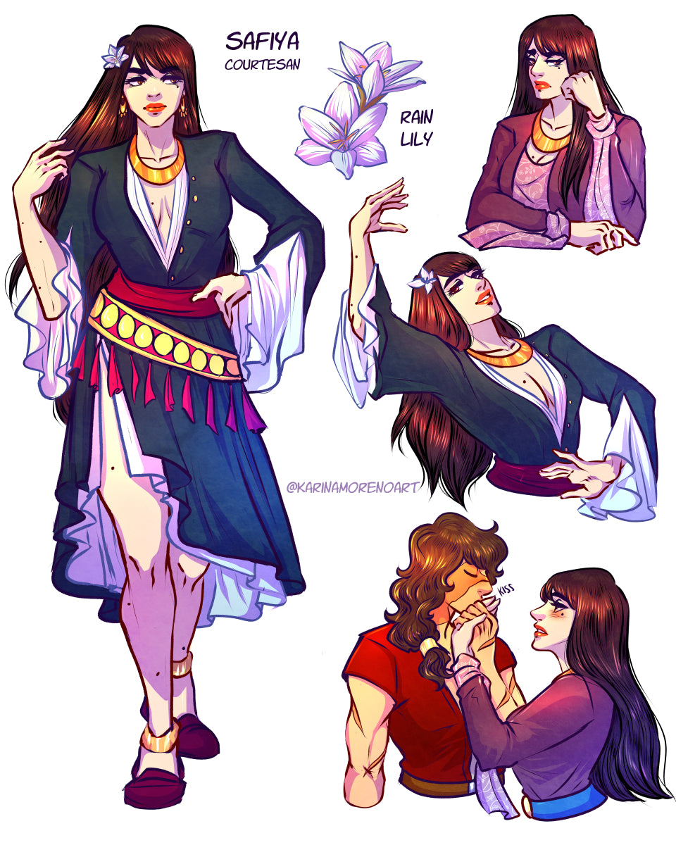 COMMISSION COVER - Wild Rose Volume 1 - Original Comic