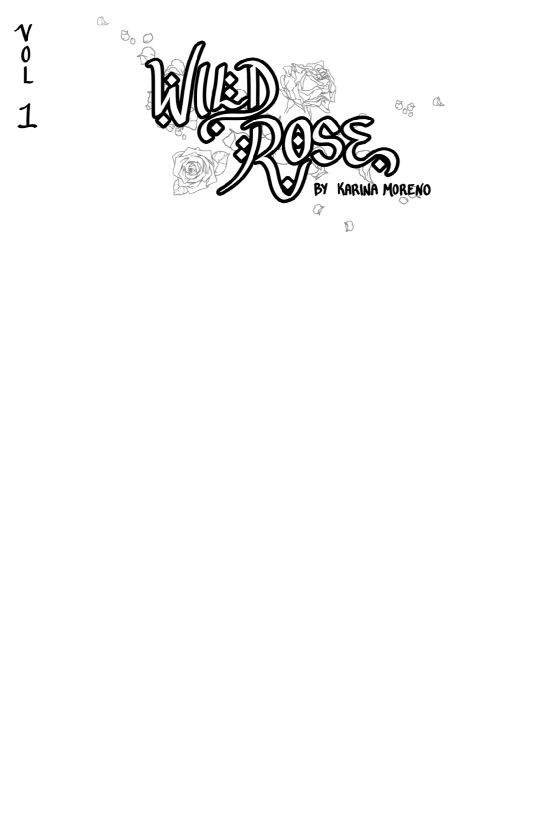 COMMISSION COVER - Wild Rose Volume 1 - Original Comic