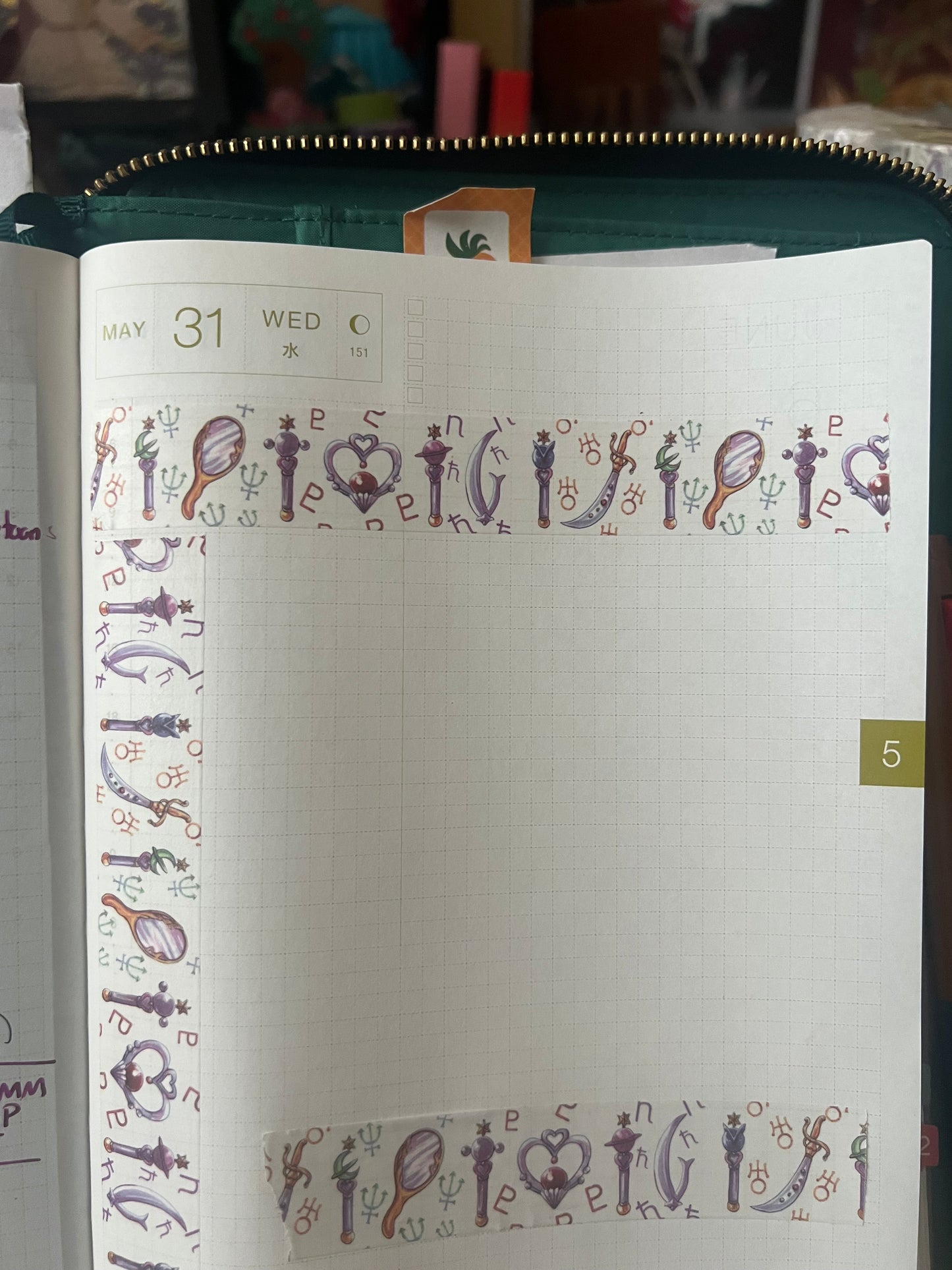 Sailor Moon Outer Planets WASHI TAPE