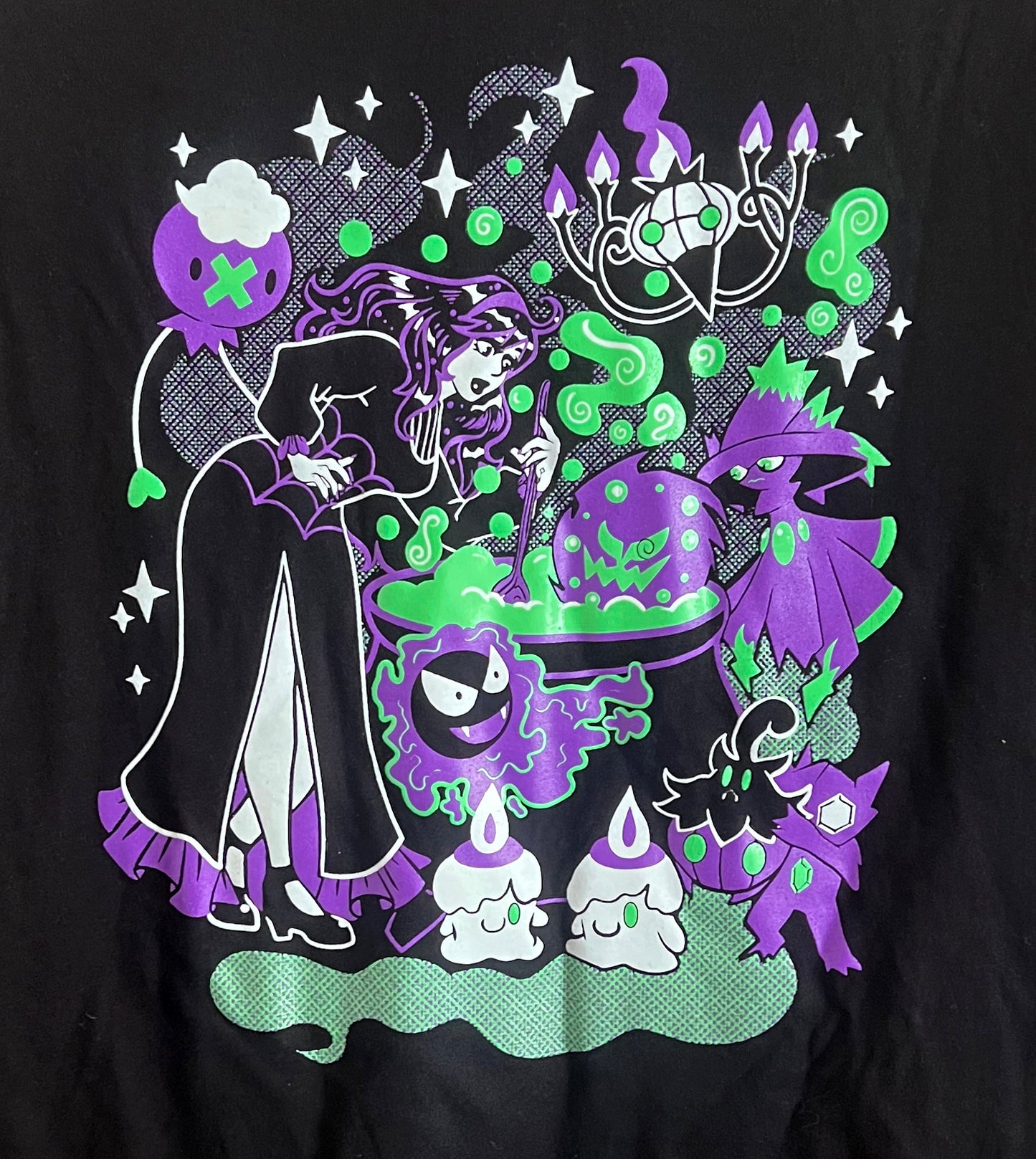 Camisetas de Pokémon Bruja