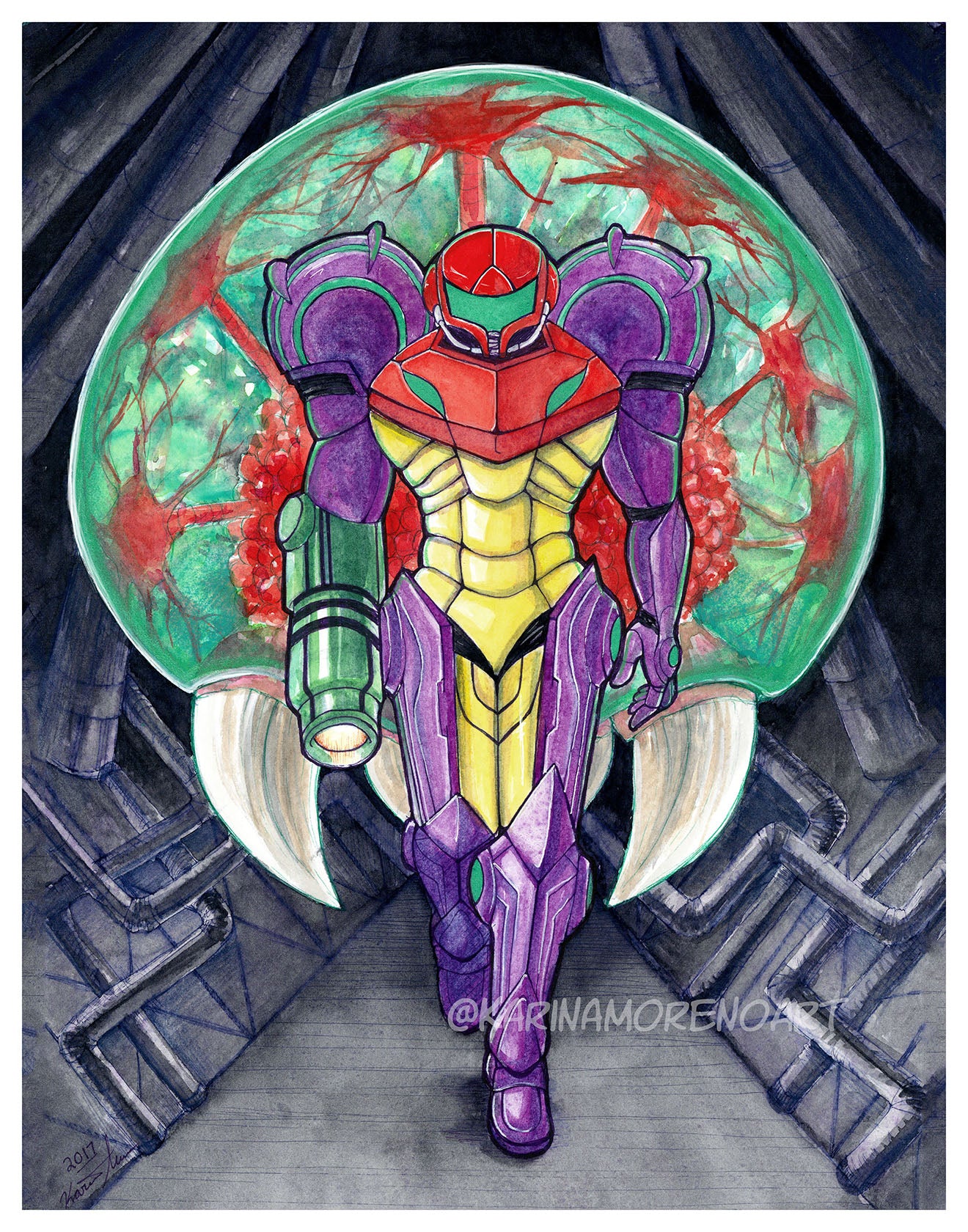 Super Metroid Print