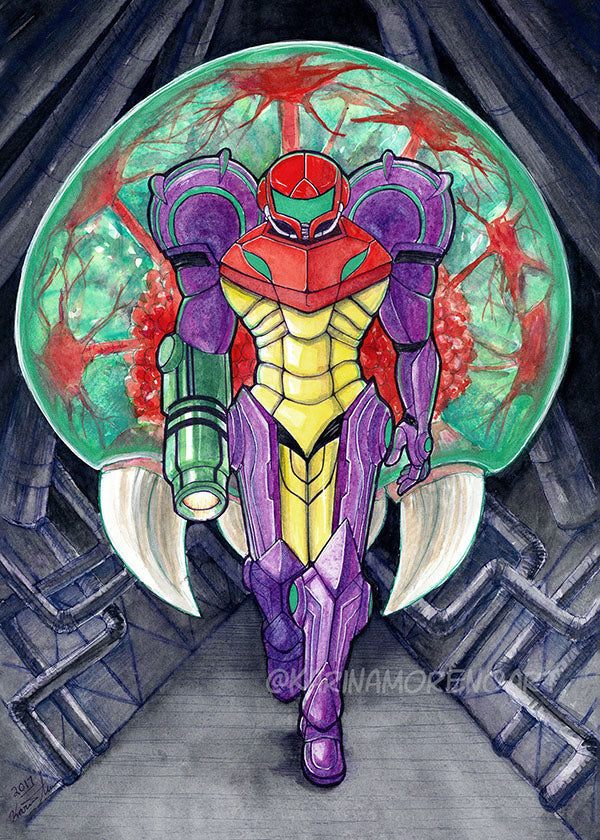 Super Metroid Print