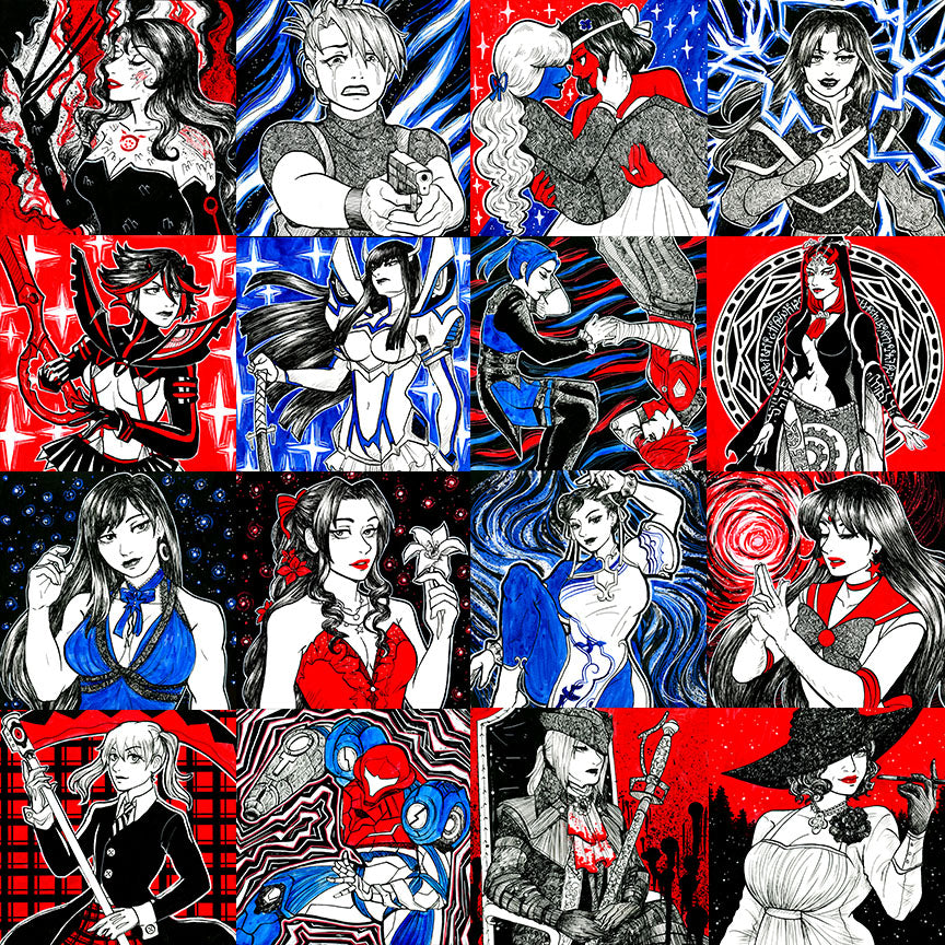 Girltober 6x6in Prints