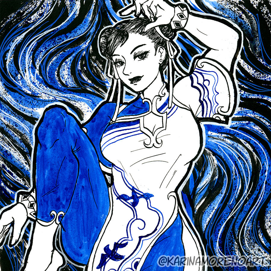 Girltober 6x6in Prints