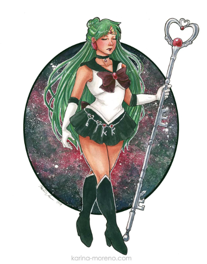 Sailor Pluto Print