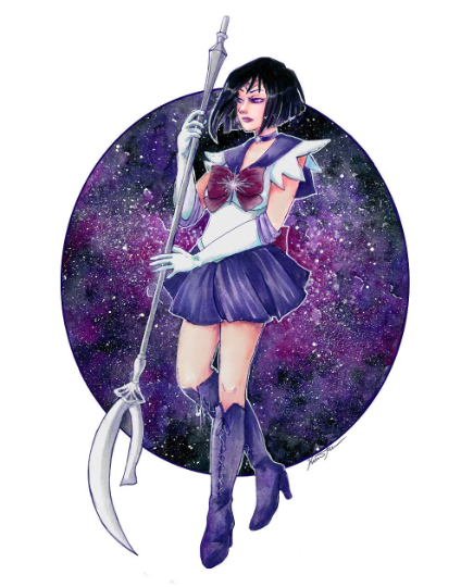 Sailor Saturn Print