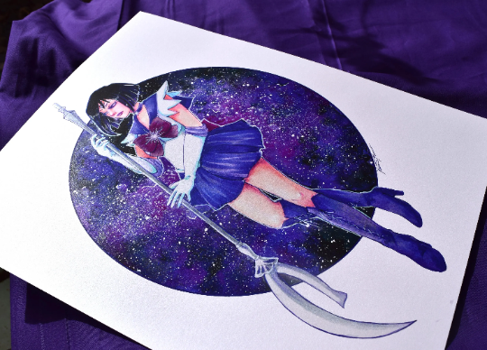 Sailor Saturn Print