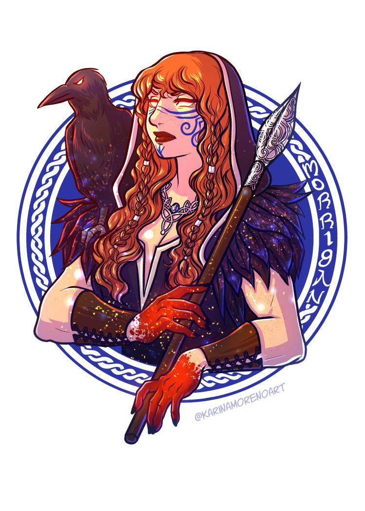 Morrigan - Goddess Sticker