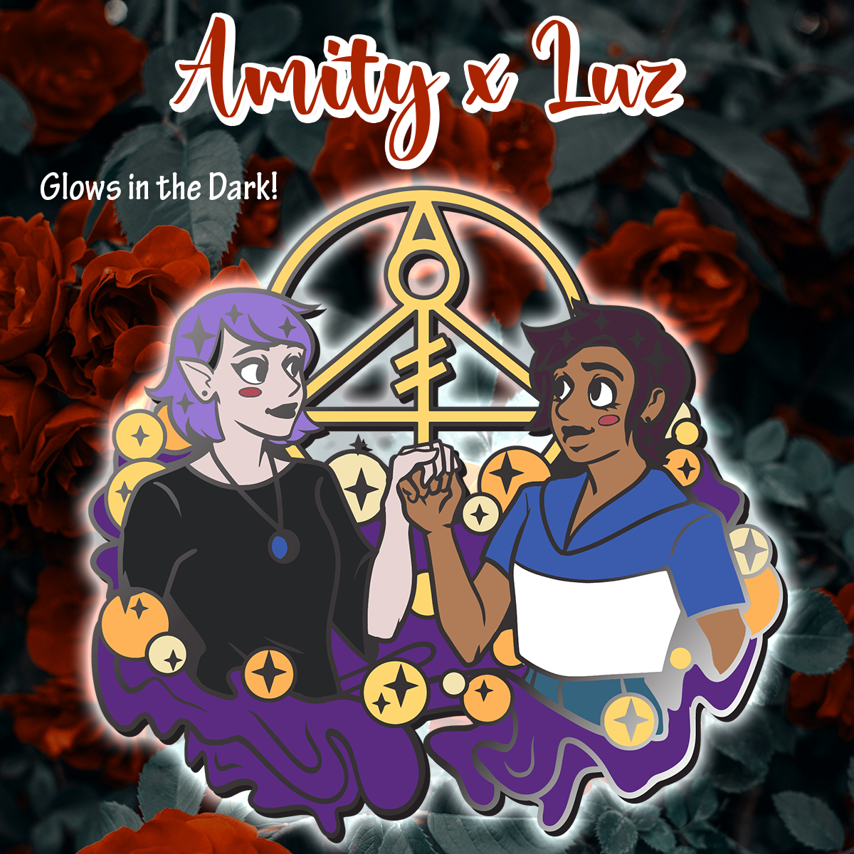 Amity x Luz Enamel Pin