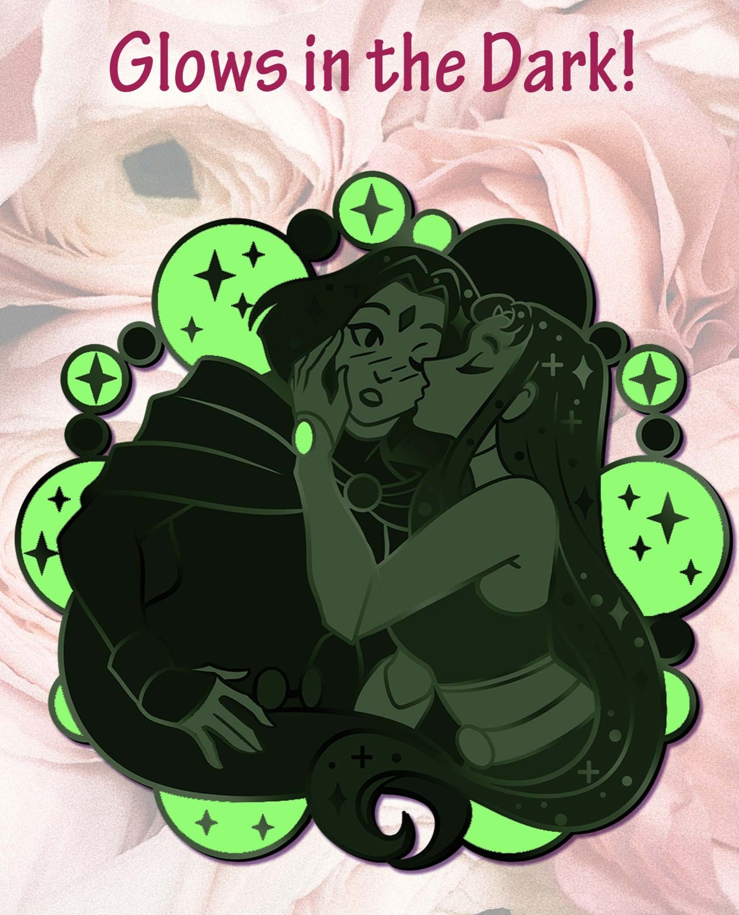 Raven X Starfire Enamel Pin