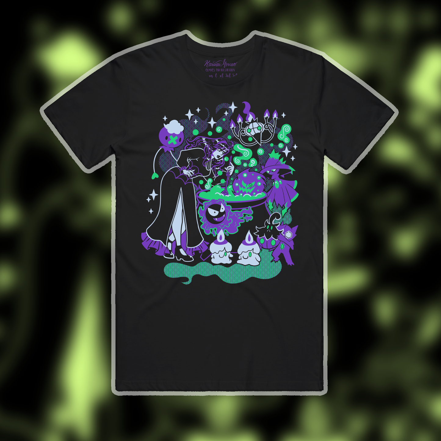 Camisetas de Pokémon Bruja