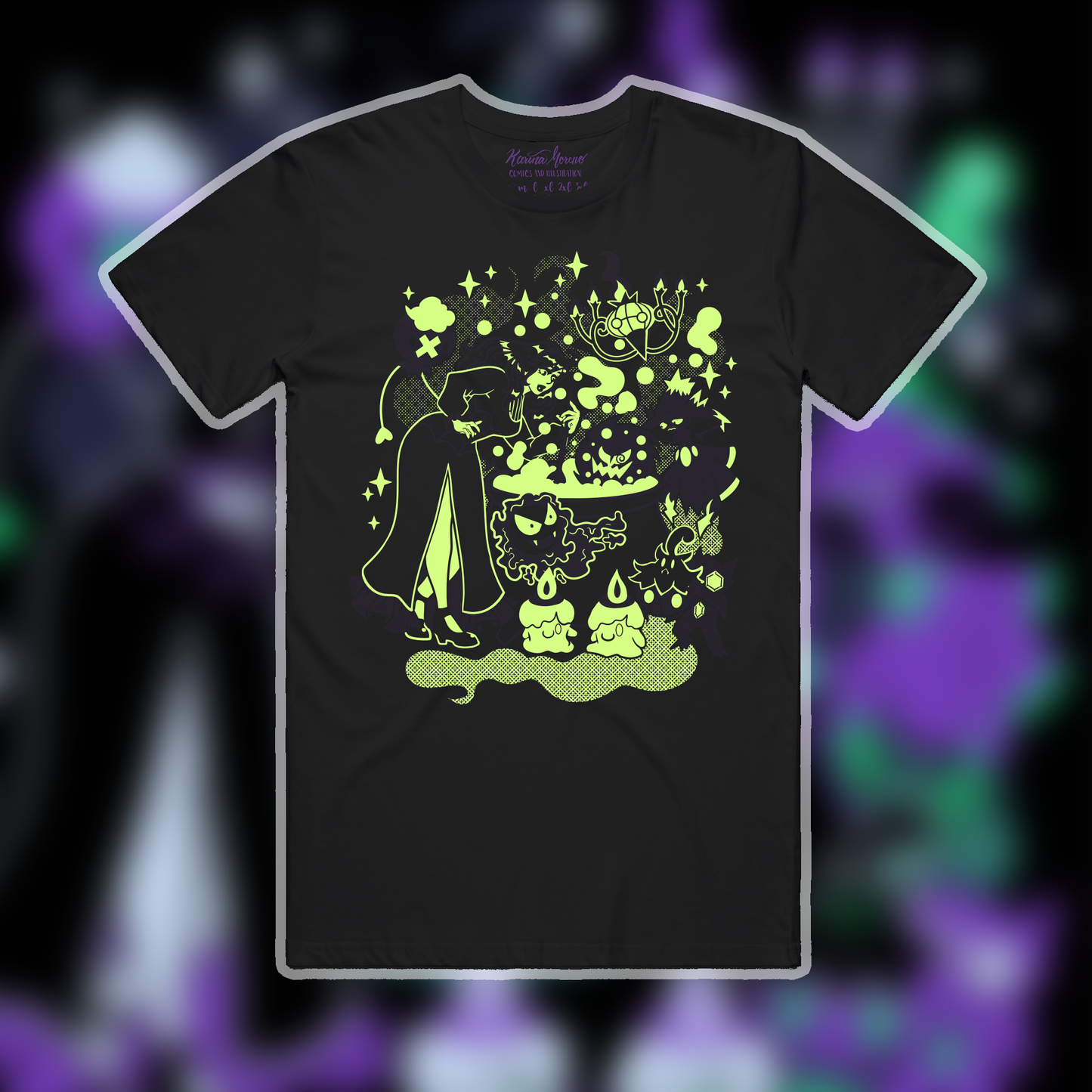 Camisetas de Pokémon Bruja