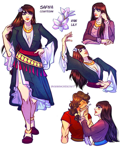 COMMISSION COVER - Wild Rose Volume 1 - Original Comic
