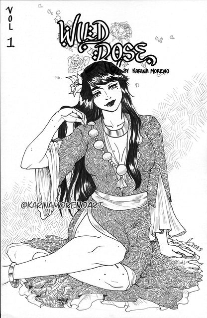 COMMISSION COVER - Wild Rose Volume 1 - Original Comic