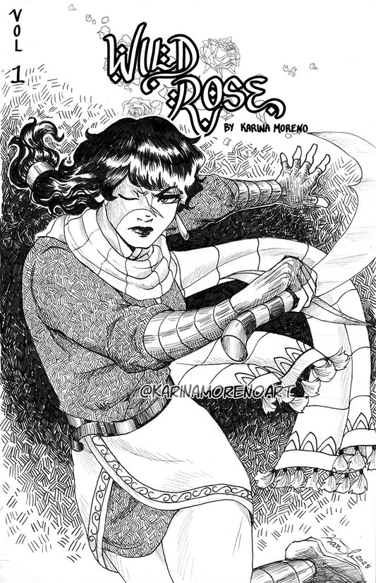 COMMISSION COVER - Wild Rose Volume 1 - Original Comic