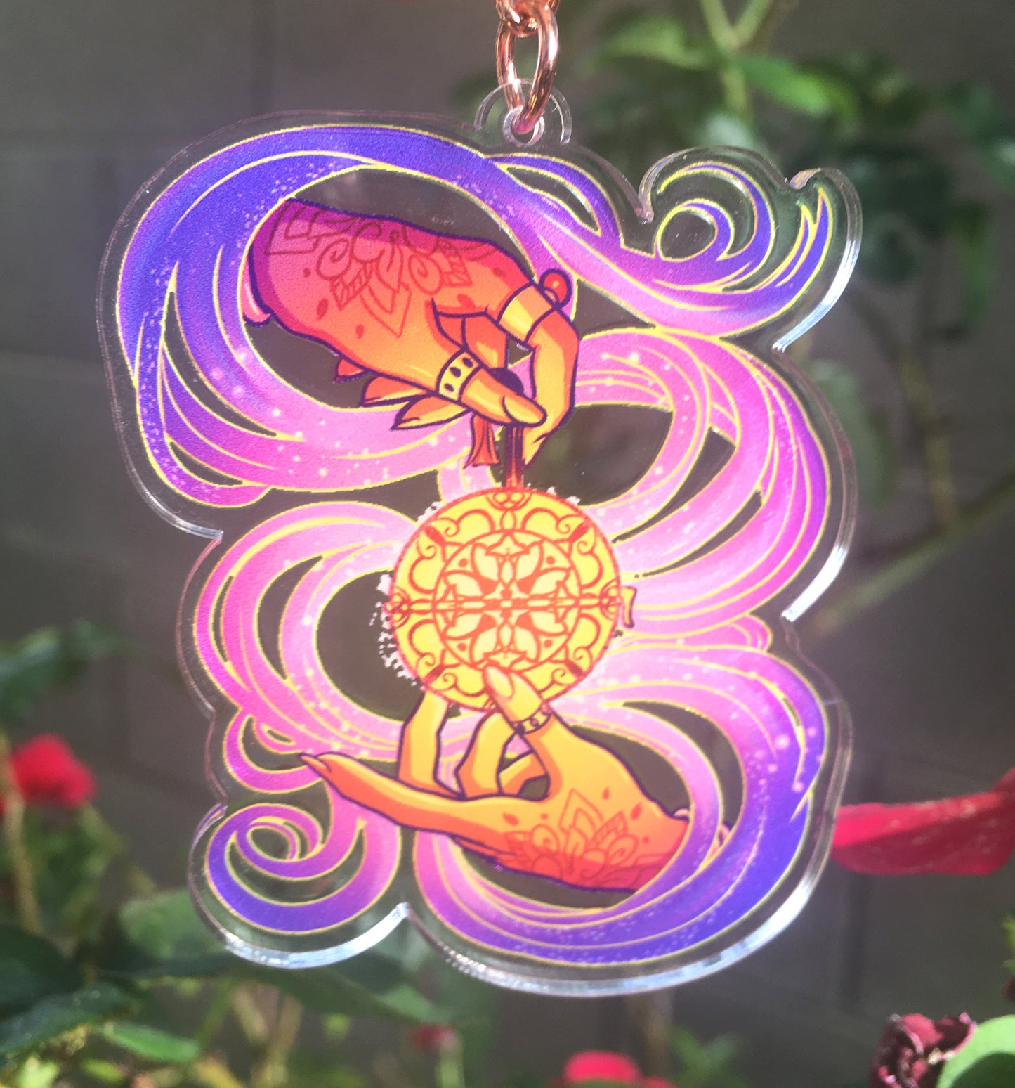 Incense Acrylic Charm