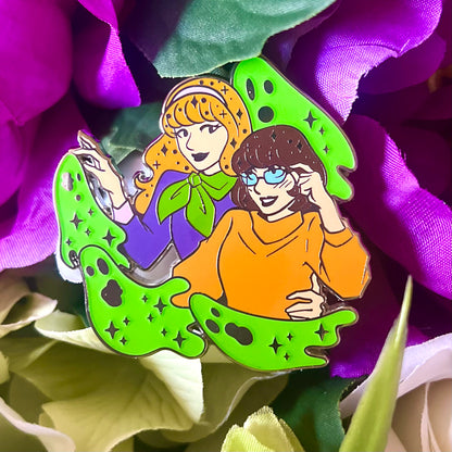 Daphne X Velma Enamel Pin