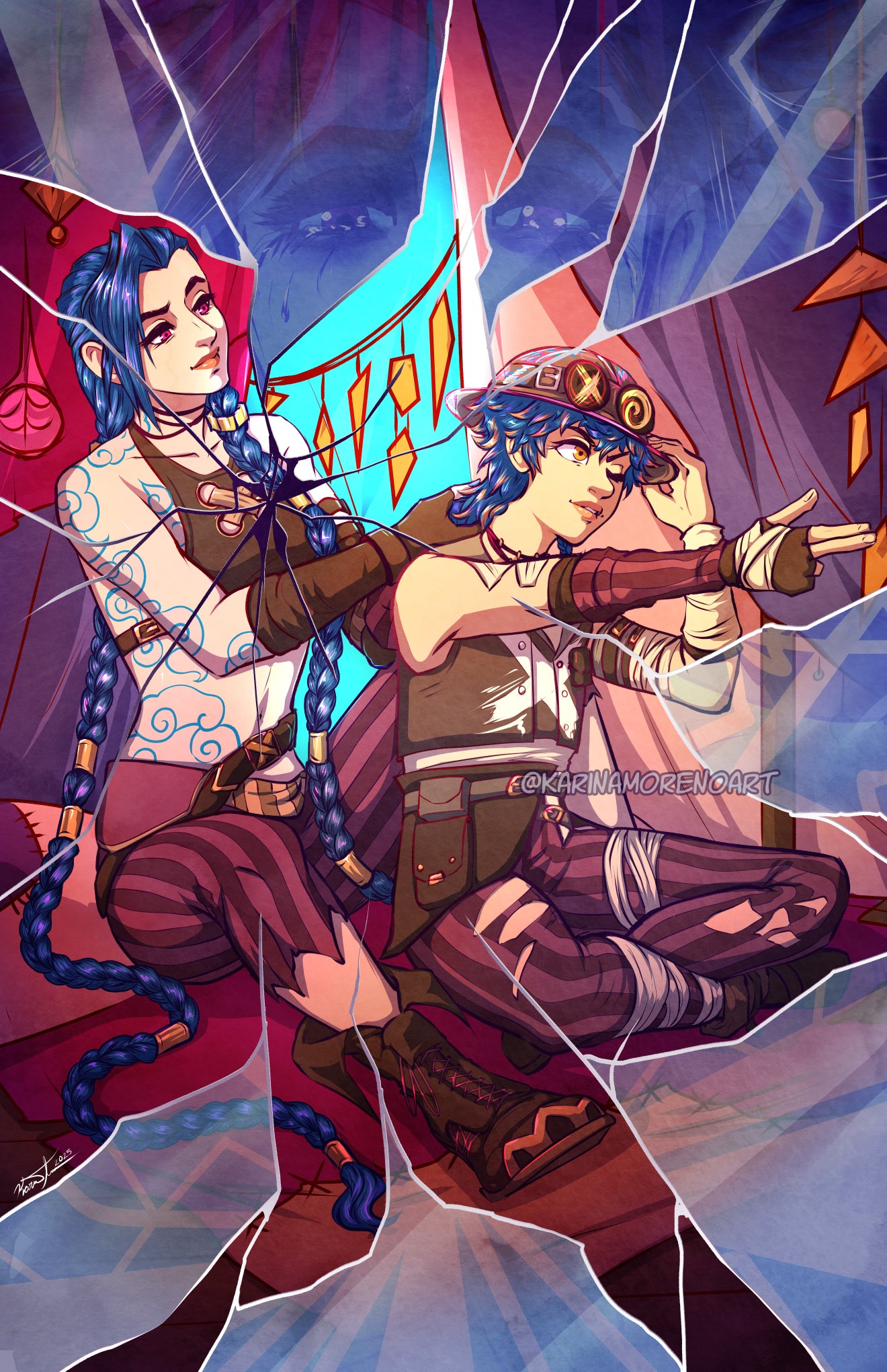 Jinx and Isha