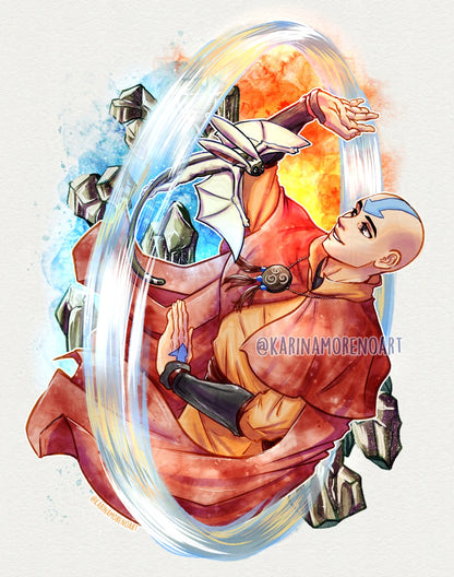 Aang Decal