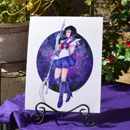 Sailor Saturn Print