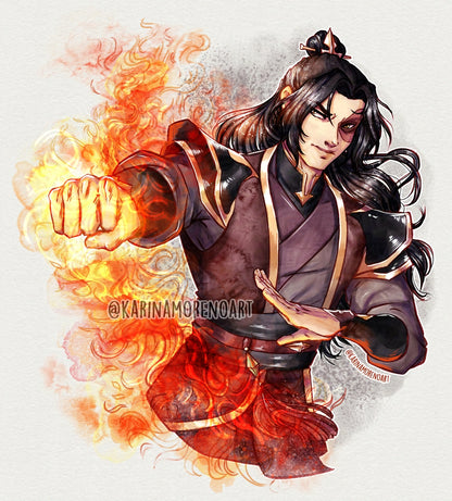 Zuko Decal